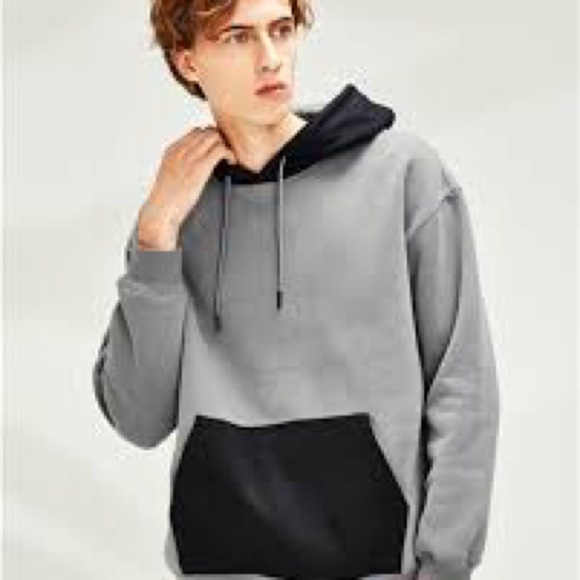 Across the pond color block hoodie size large - Picture 1 of 3